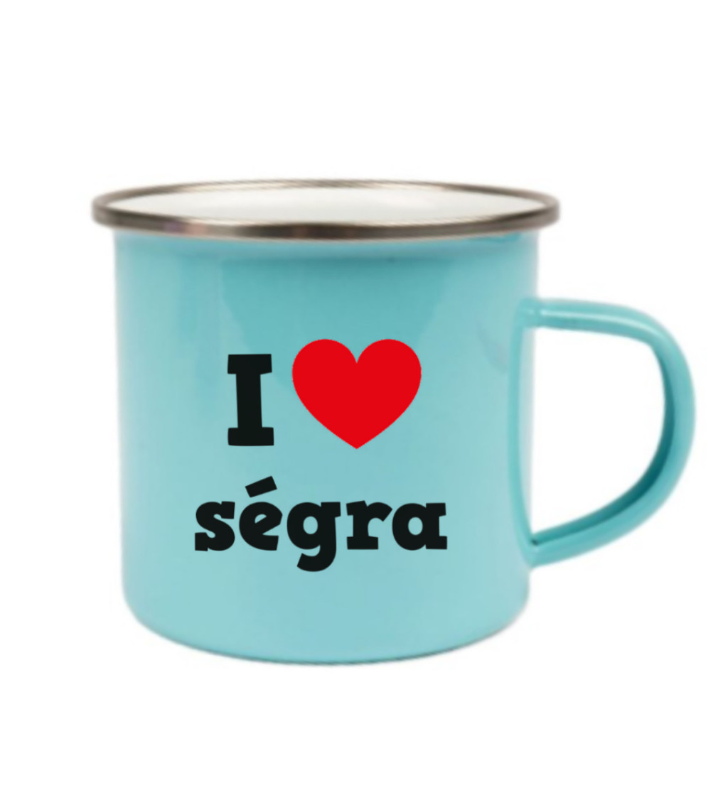 Plecháček modrý - I love ségra