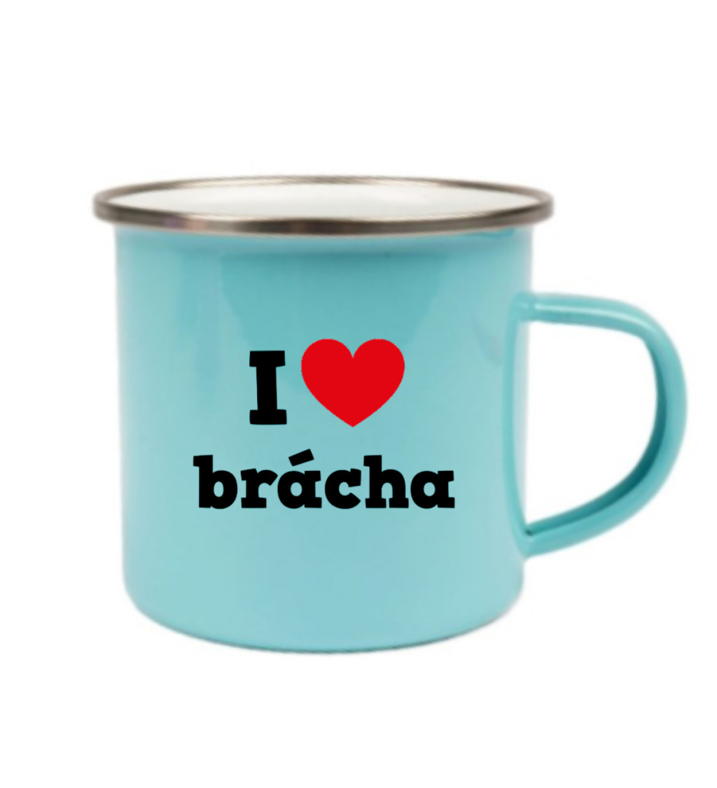 Plecháček modrý - I love brácha