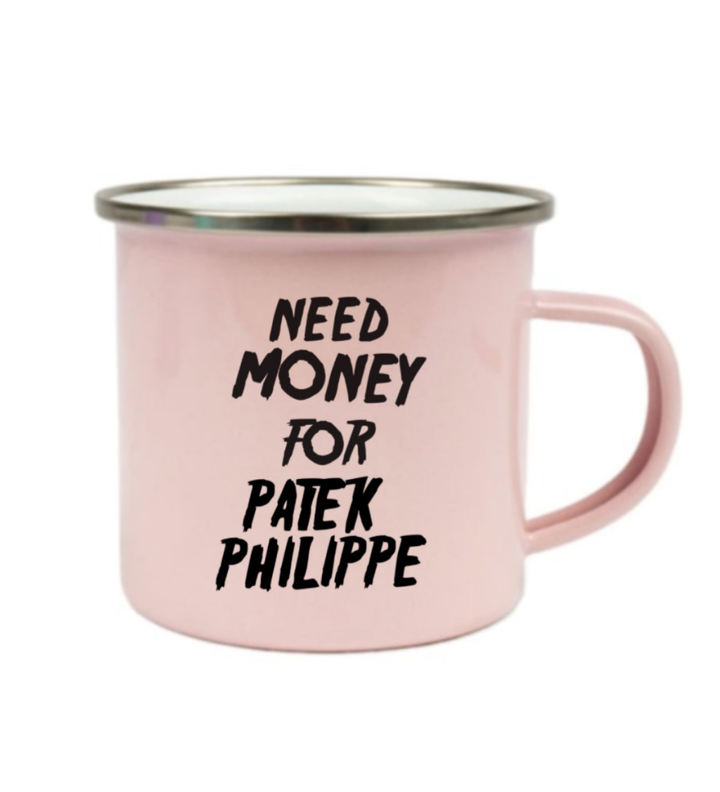 Plecháček růžový -Need money for Philippe