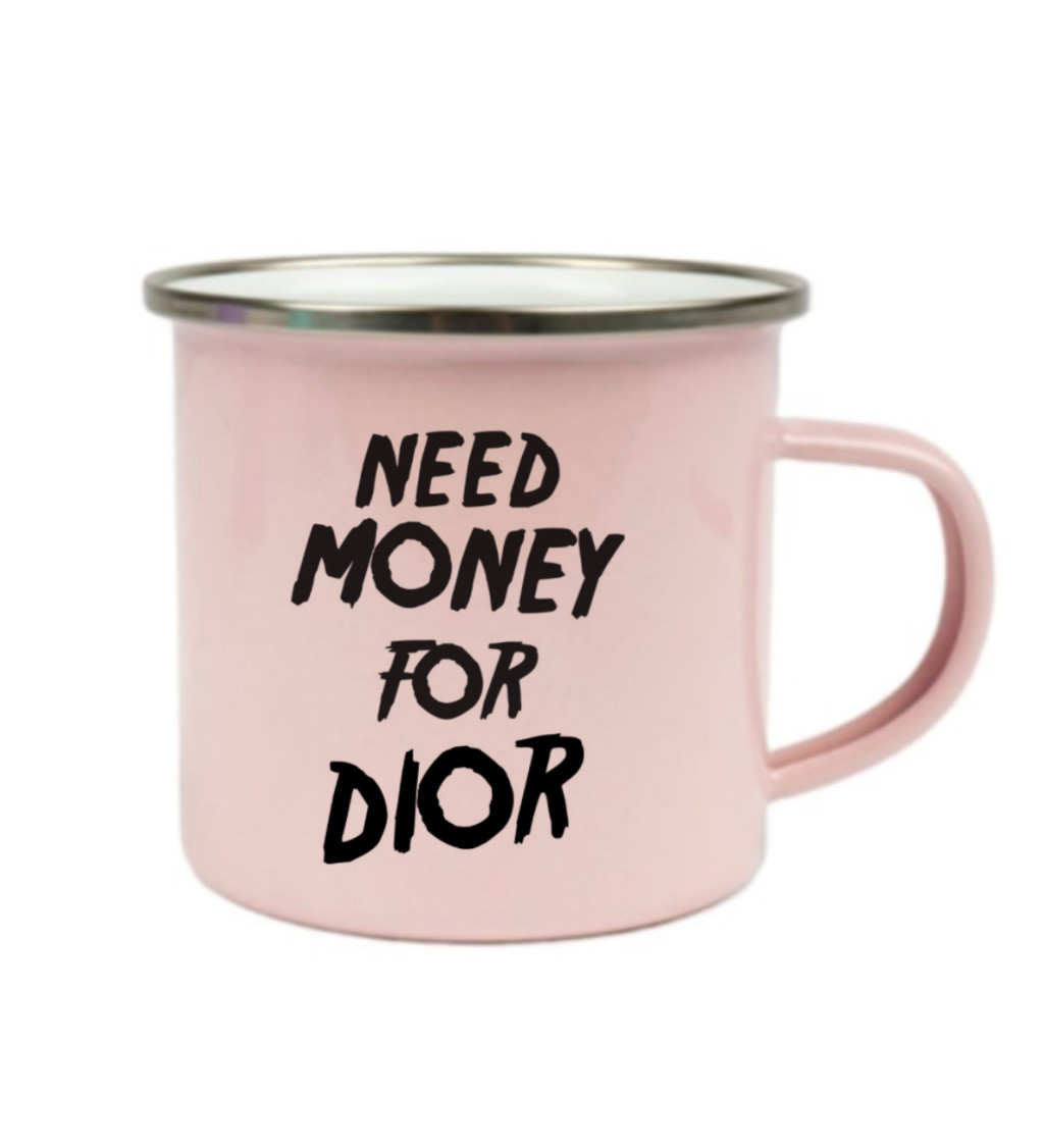 Plecháček růžový - Need money for Dior