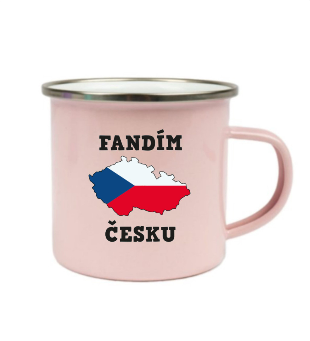 Plecháček růžový - Fandím česku