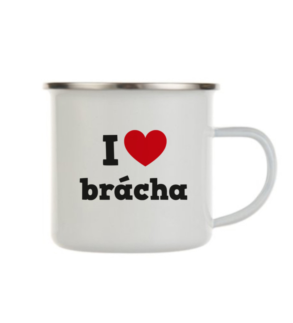 Plecháček bílý - I love brácha