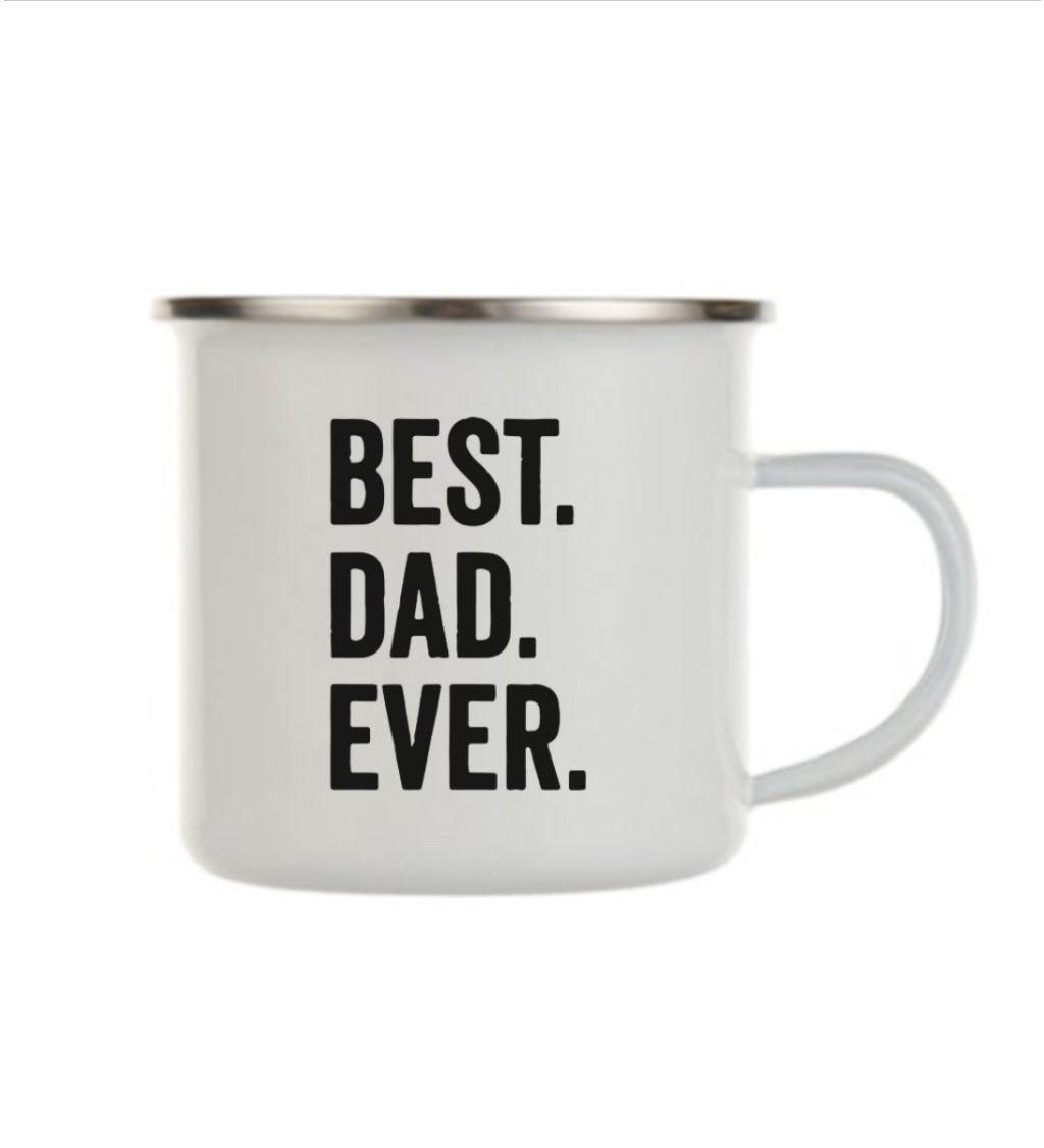 Plecháček bílý - Best dad ever