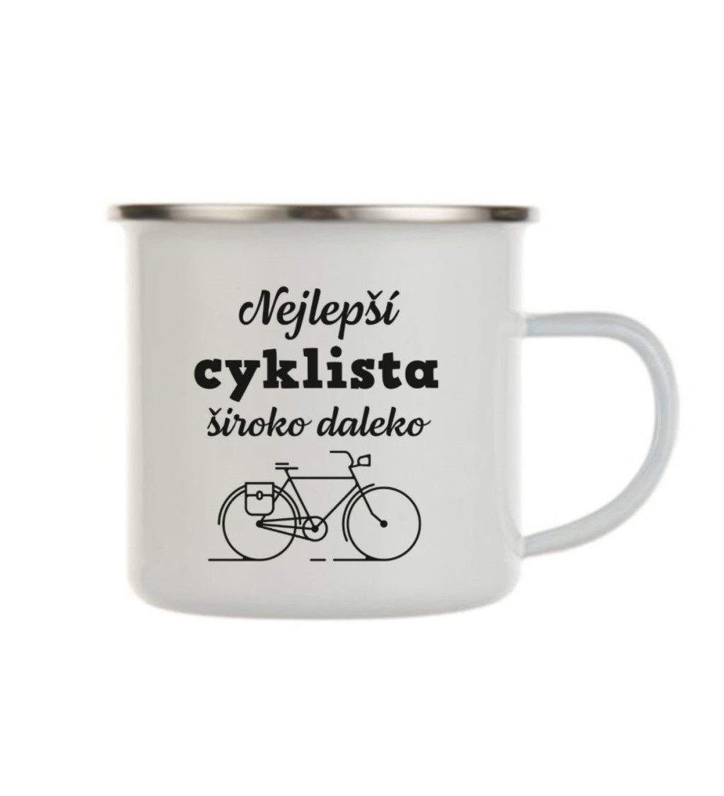 Plecháček bílý - Nejlepší cyklista široko daleko