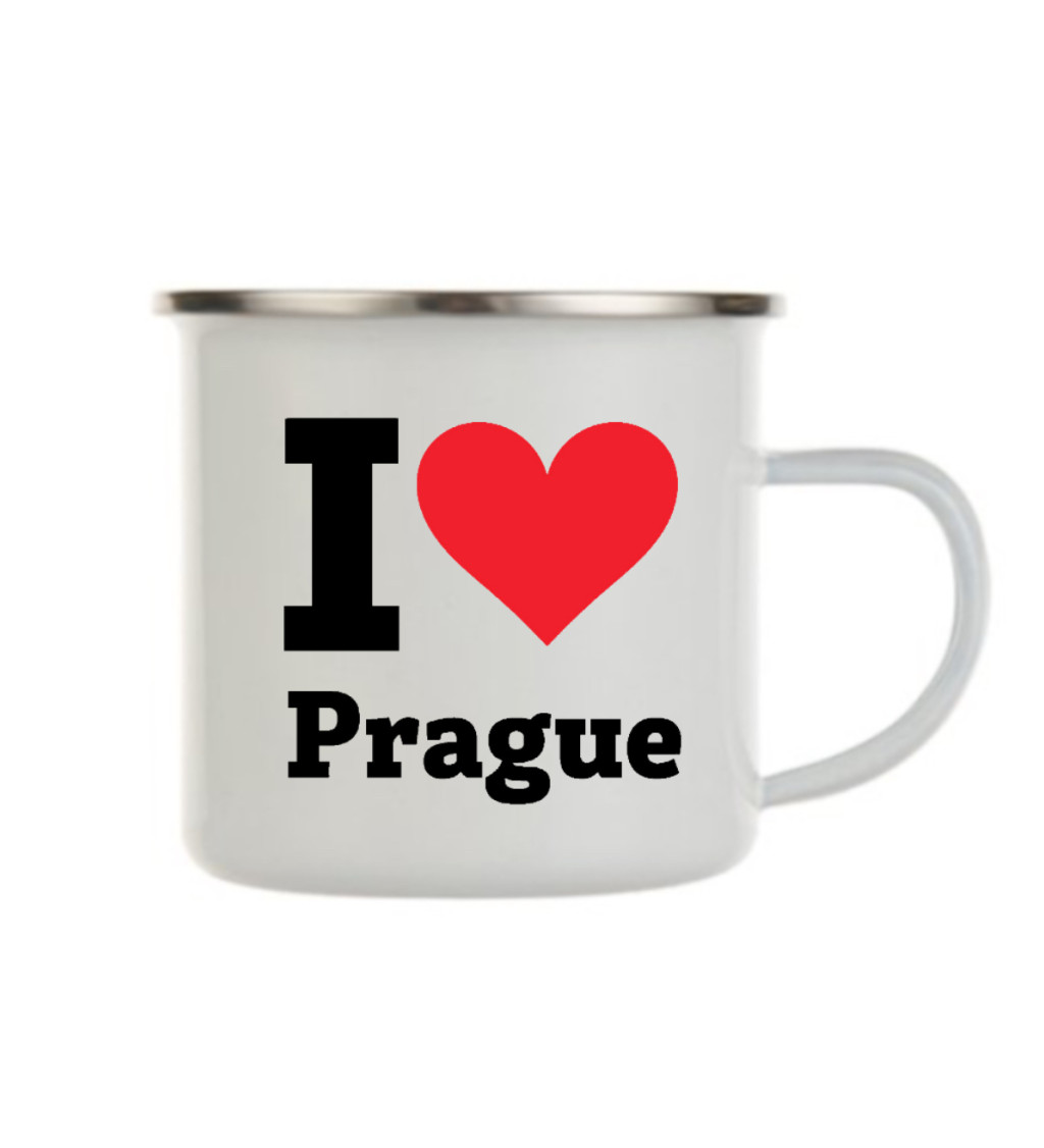 Plecháček bílý - I love Prague