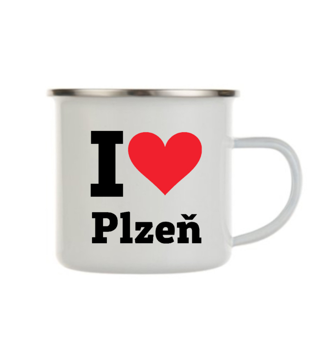 Plecháček bílý -  I love Plzeň