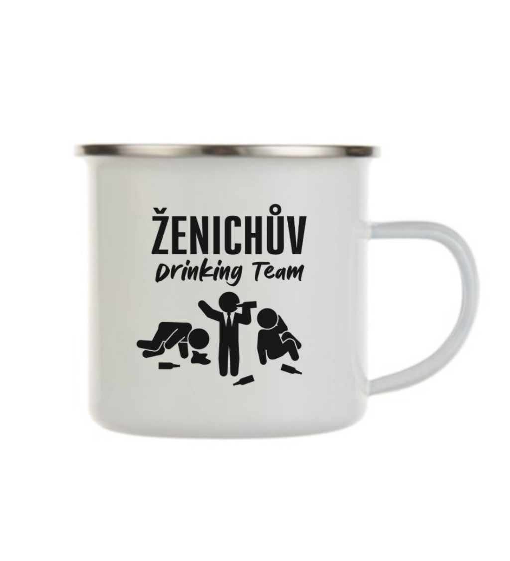 Plecháček bílý - Ženichův drinking team