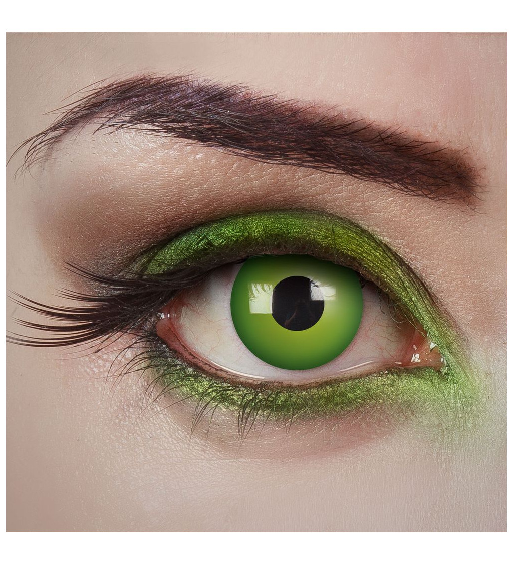 Kontaktní čočky jednodenní zelené