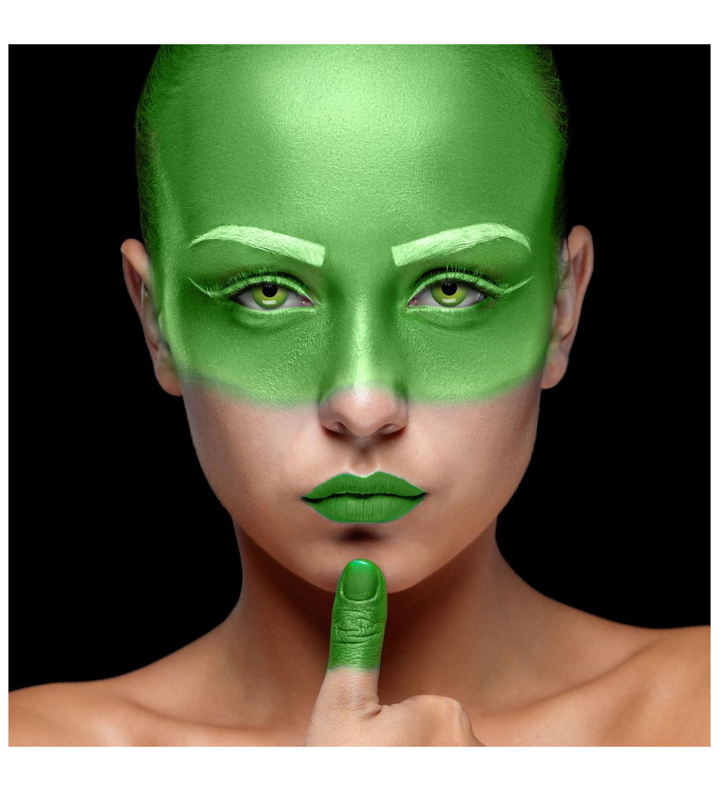 Kontaktní čočky jednodenní zelené