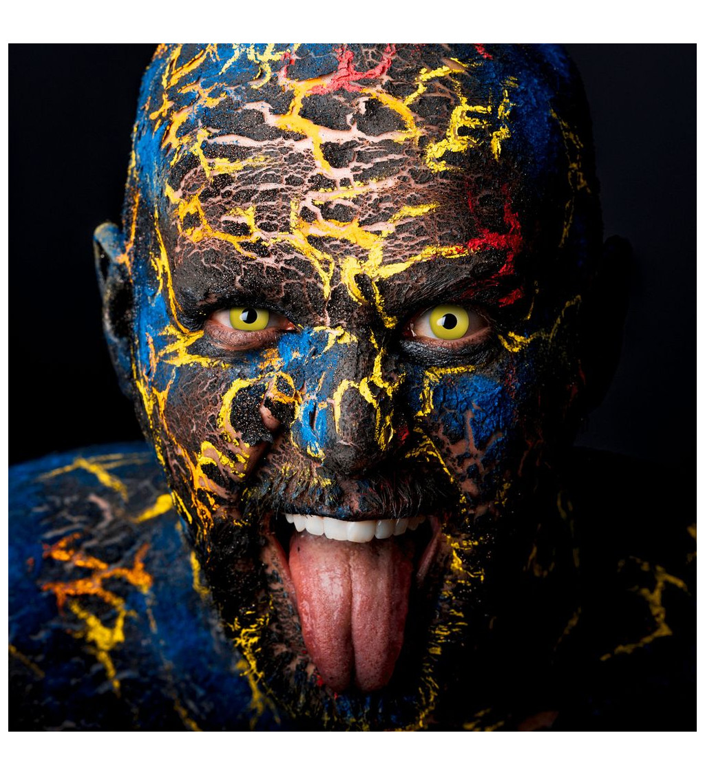 Kontaktní čočky jednodenní žluté