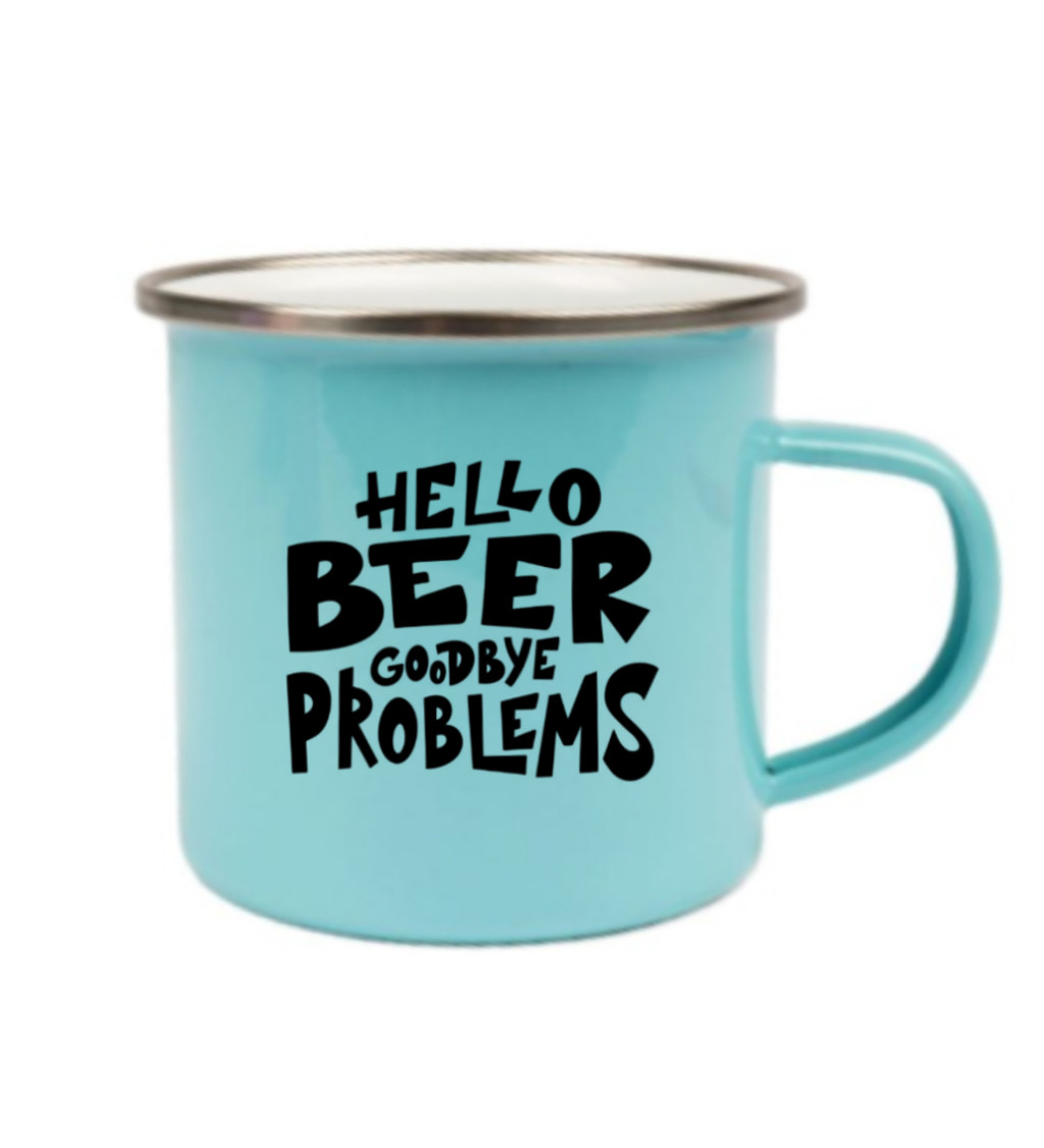 Plecháček modrý - Hello beer goodbye problems