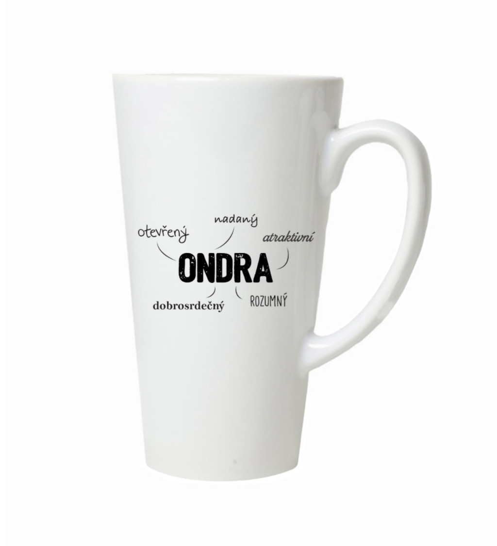 Latte hrnek - Ondra