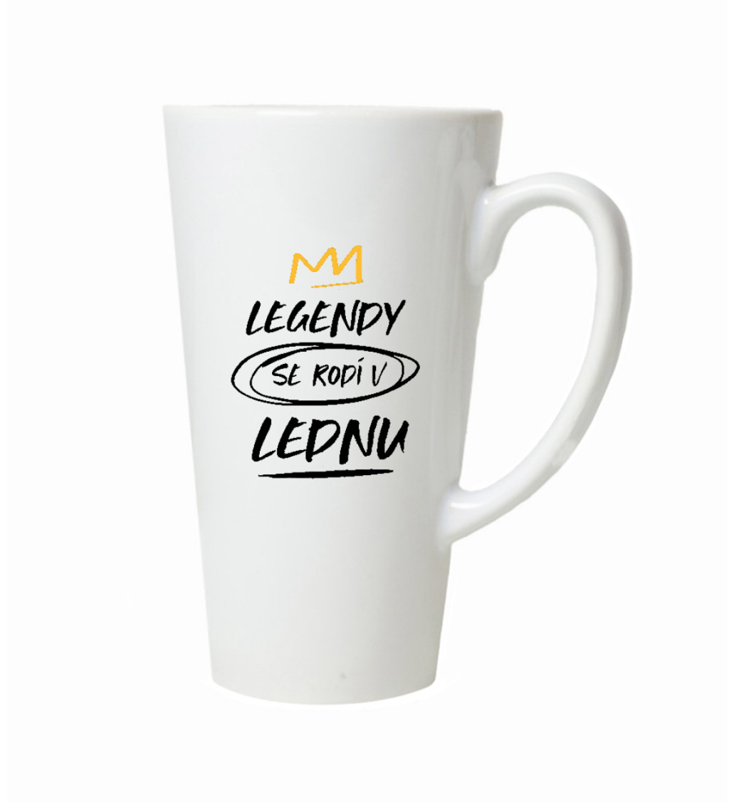 Latte hrnek - Legendy se rodí v lednu