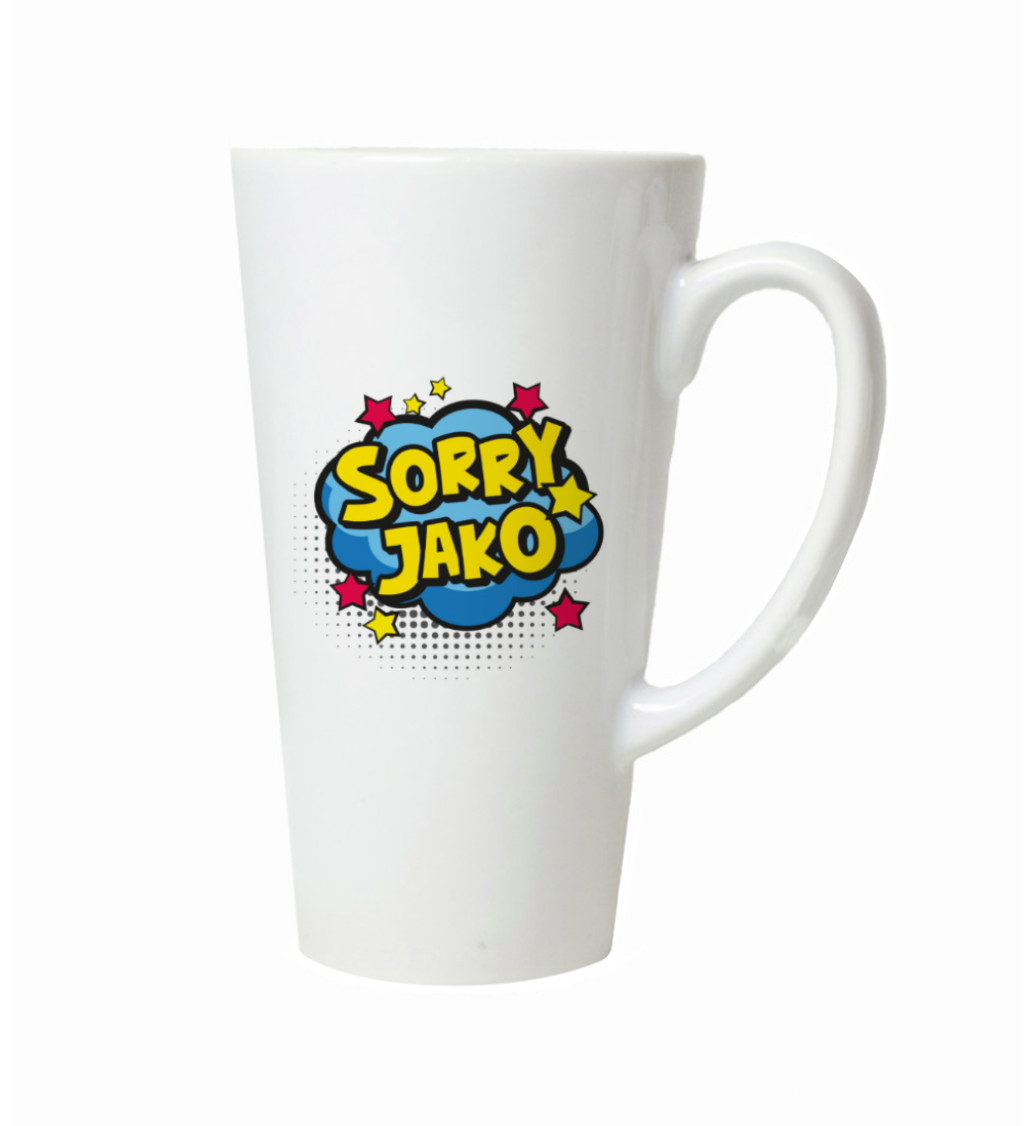 Latte hrnek - Sorry jako