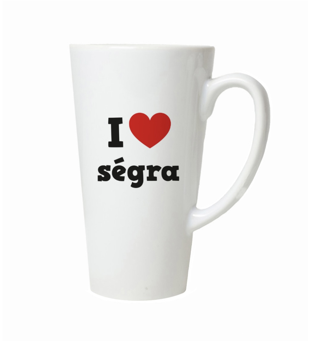 Latte hrnek - I love ségra