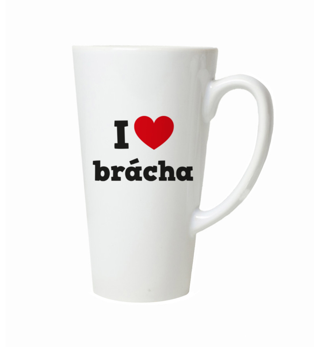 Latte hrnek - I love brácha