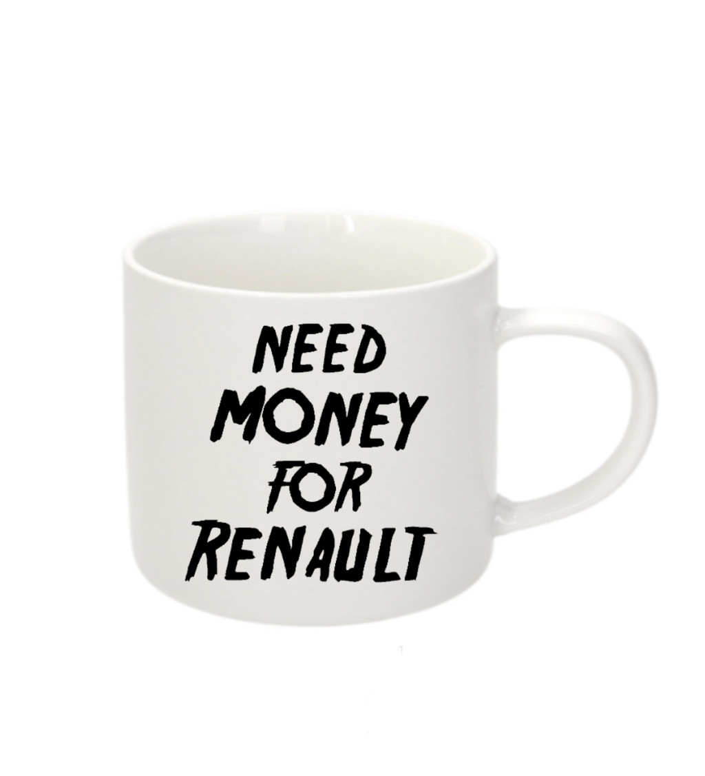 Espresso hrnek- Need money for renault