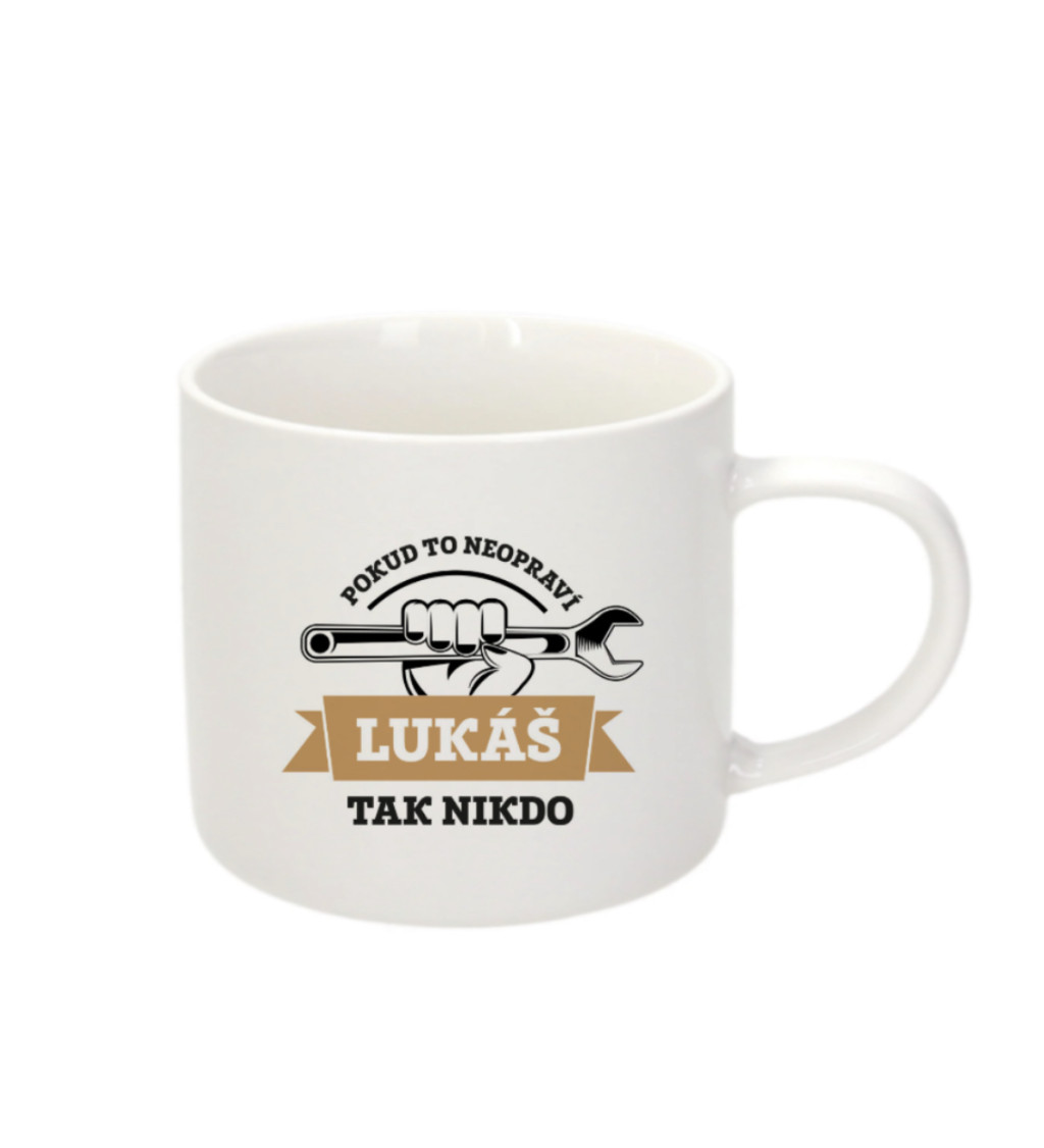 Espresso hrnek - Pokud to neopraví Lukáš, tak nikdo