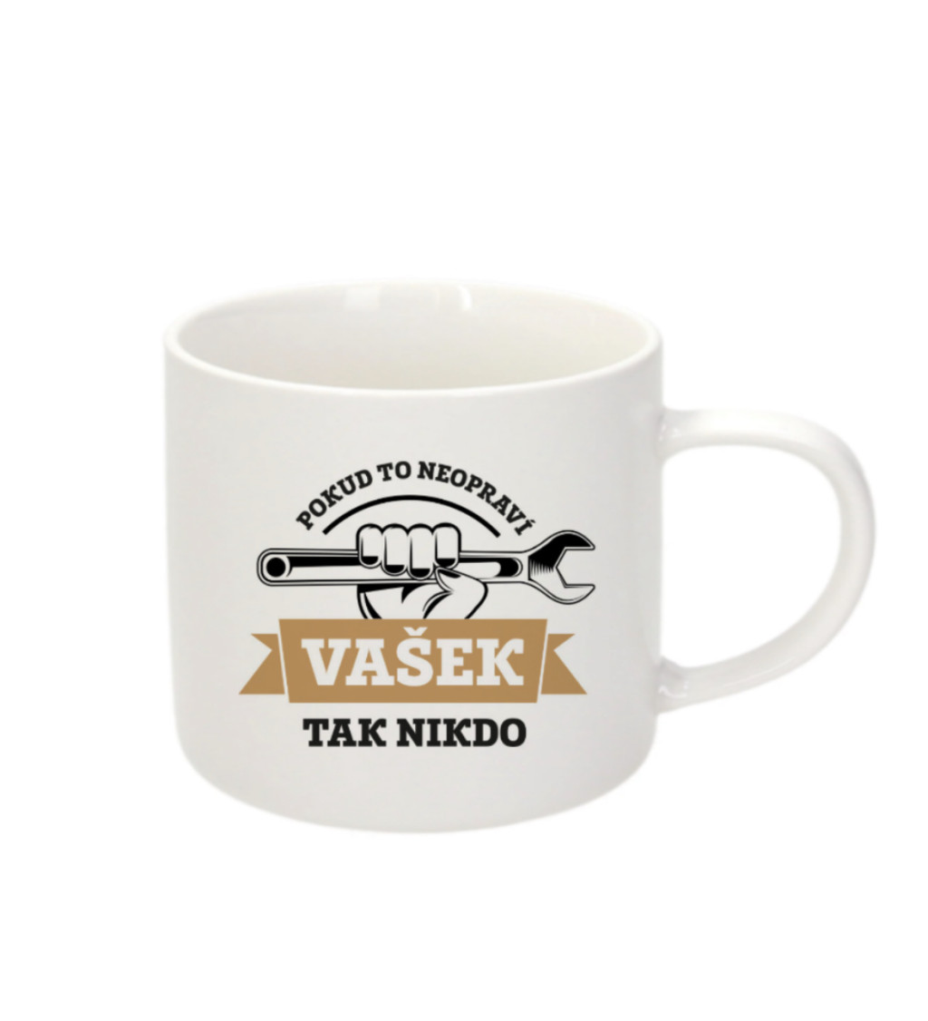 Espresso hrnek - Pokud to neopraví Vašek, tak nikdo