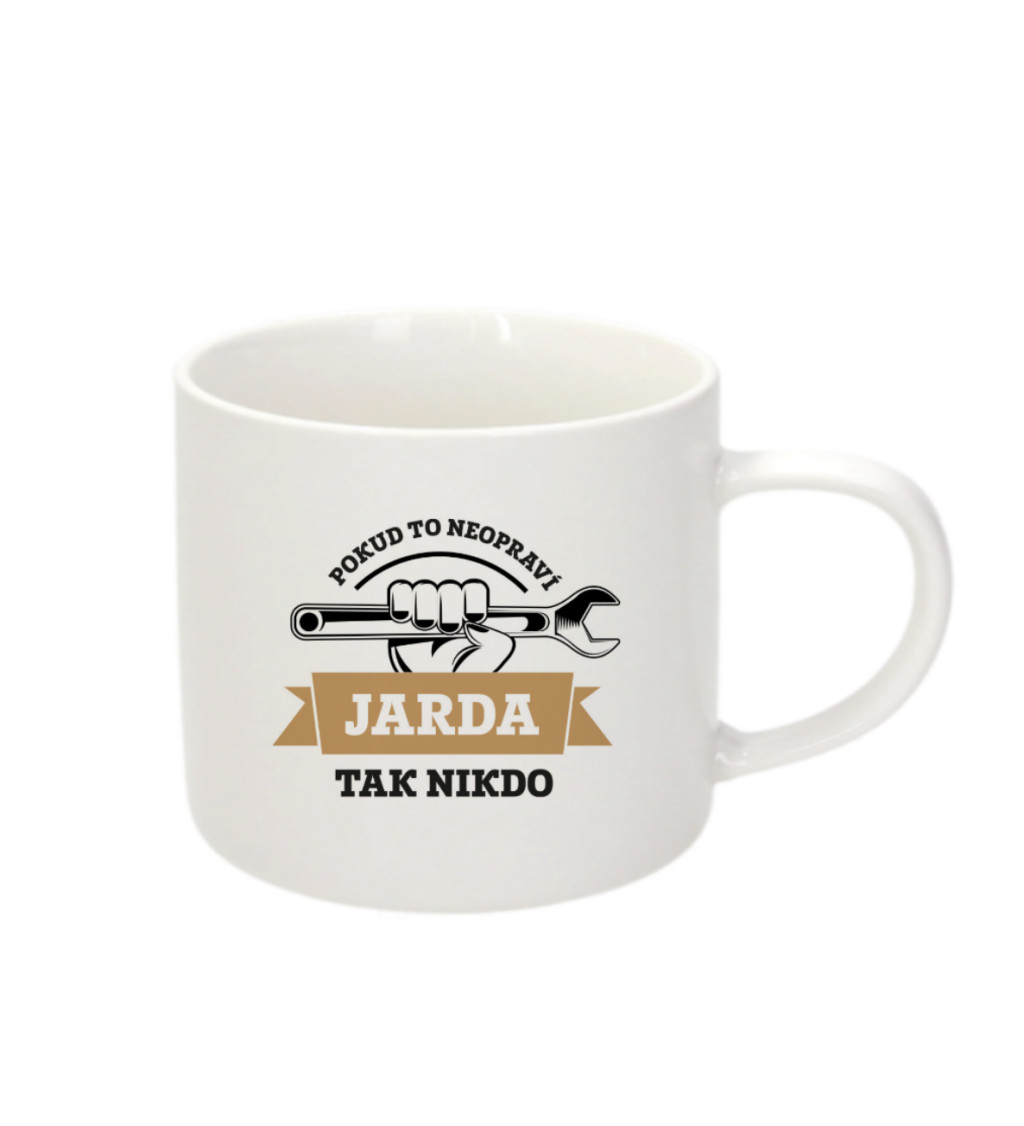 Espresso hrnek - Pokud to neopraví Jarda, tak nikdo