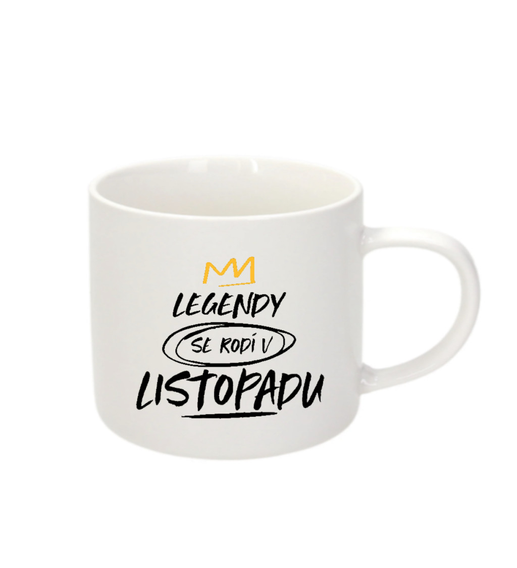 Espresso hrnek - Legendy se rodí v listopad