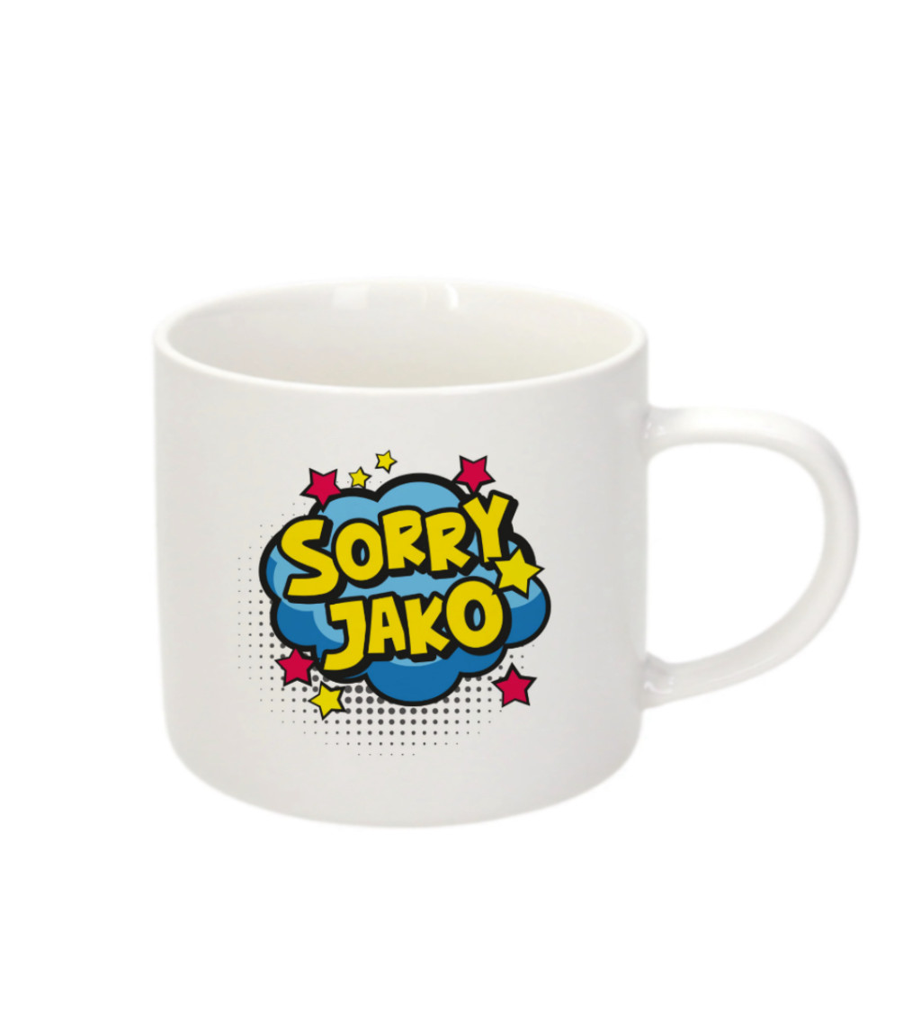 Espresso hrnek - Sorry jako