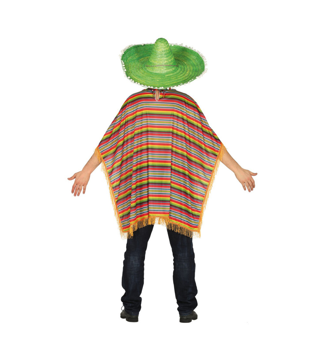 Pánský kostým - Mexické poncho