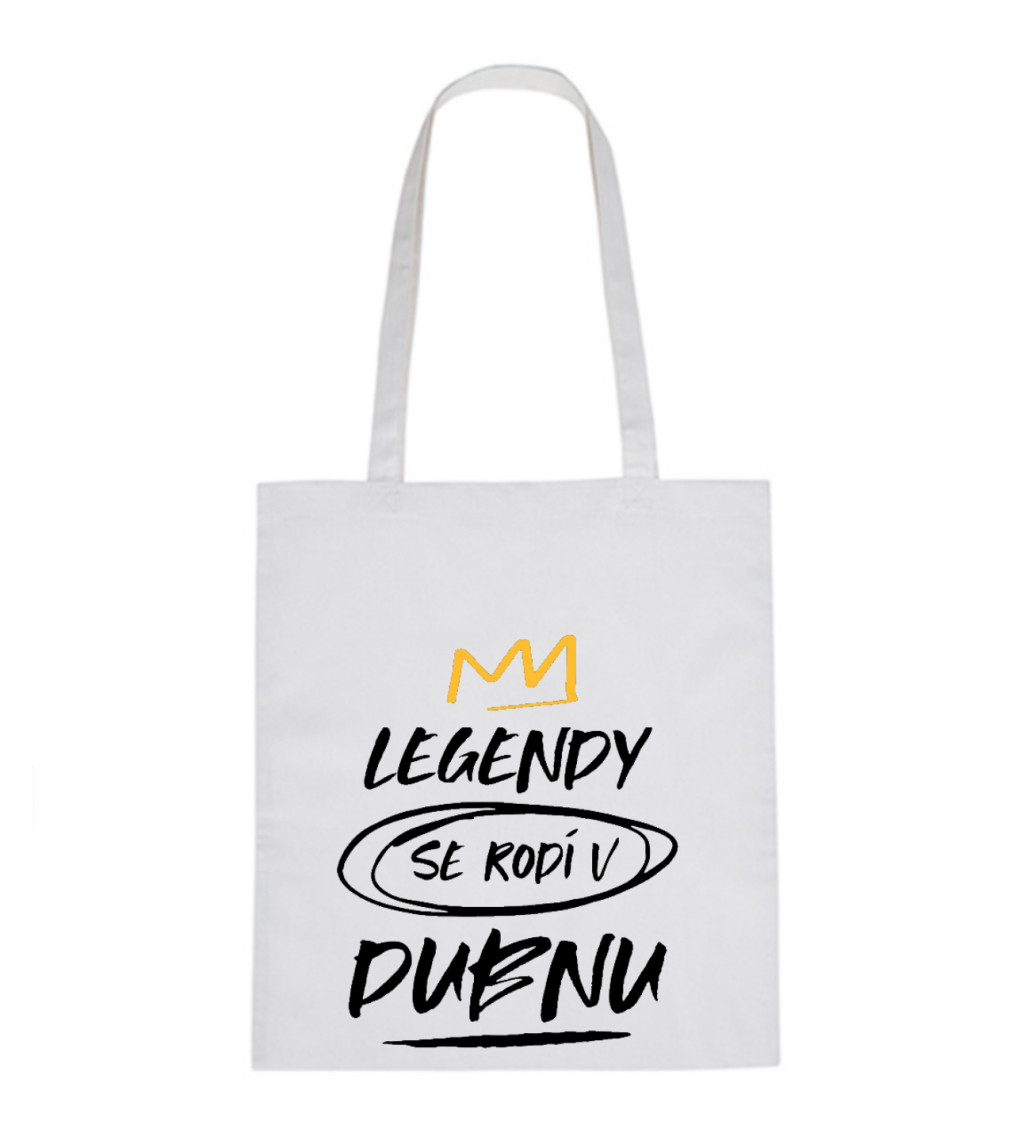 Plátěná taška - Legendy se rodí v dubnu