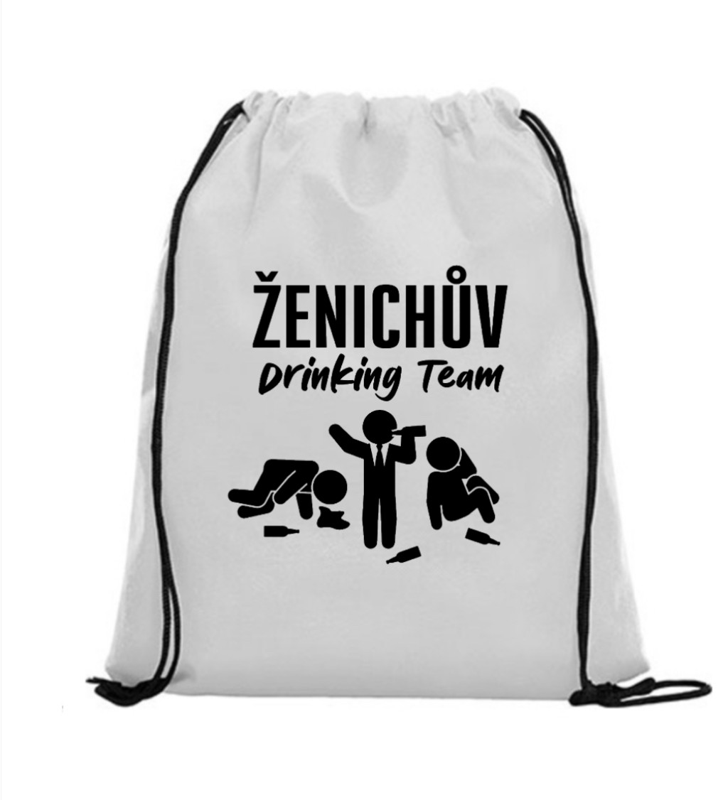 Vak na záda - Ženichův drinking team