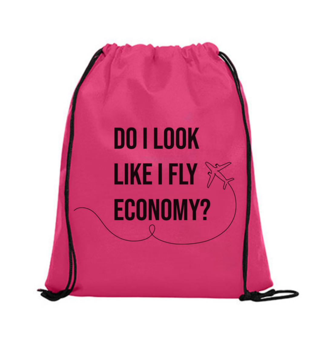 Vak na záda - Do I look like I fly economy?