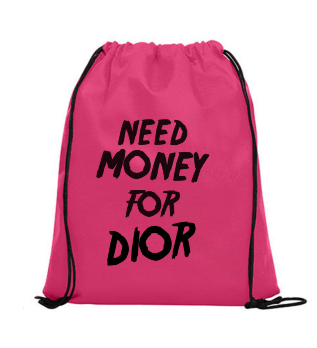 Vak na záda - Need money for Dior