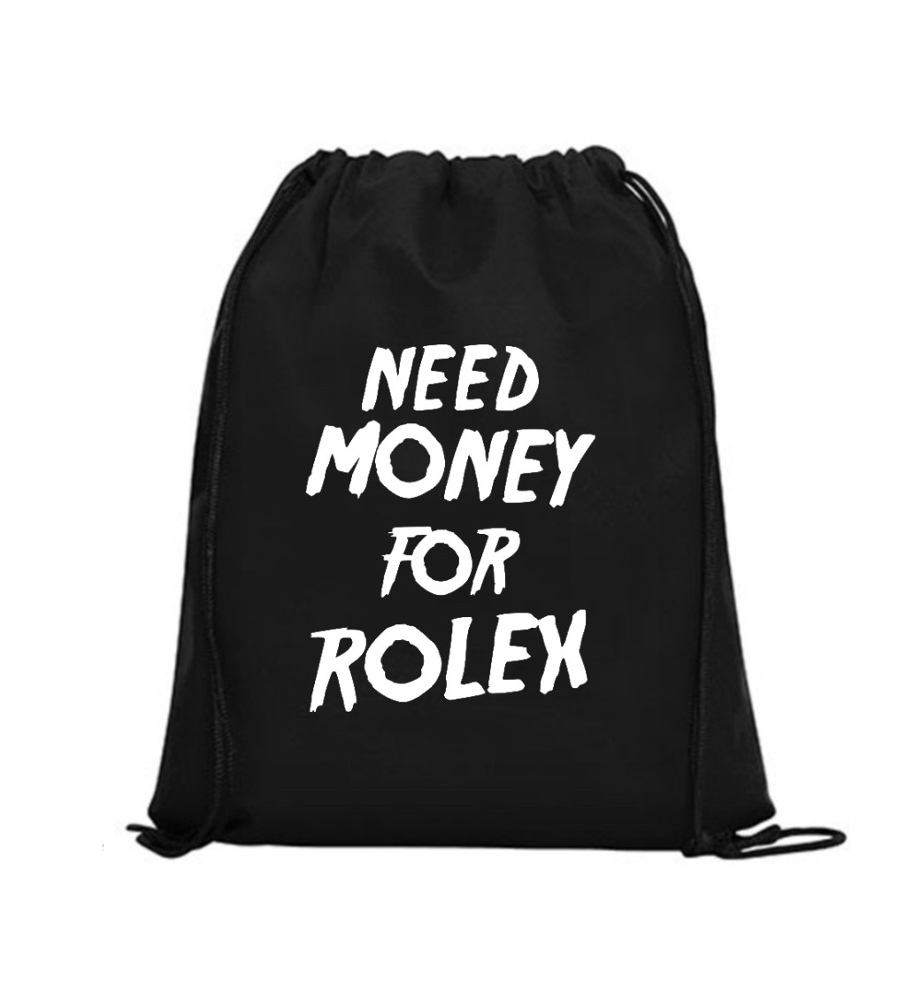 Vak na záda - Need money for Rolex