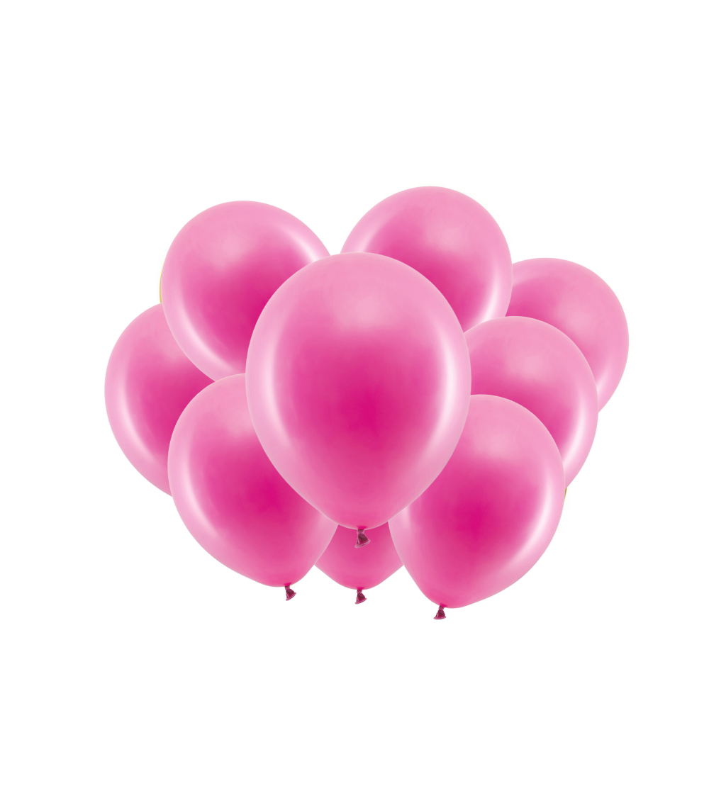 Latexové balónky pastelové růžové 30 cm 10 ks