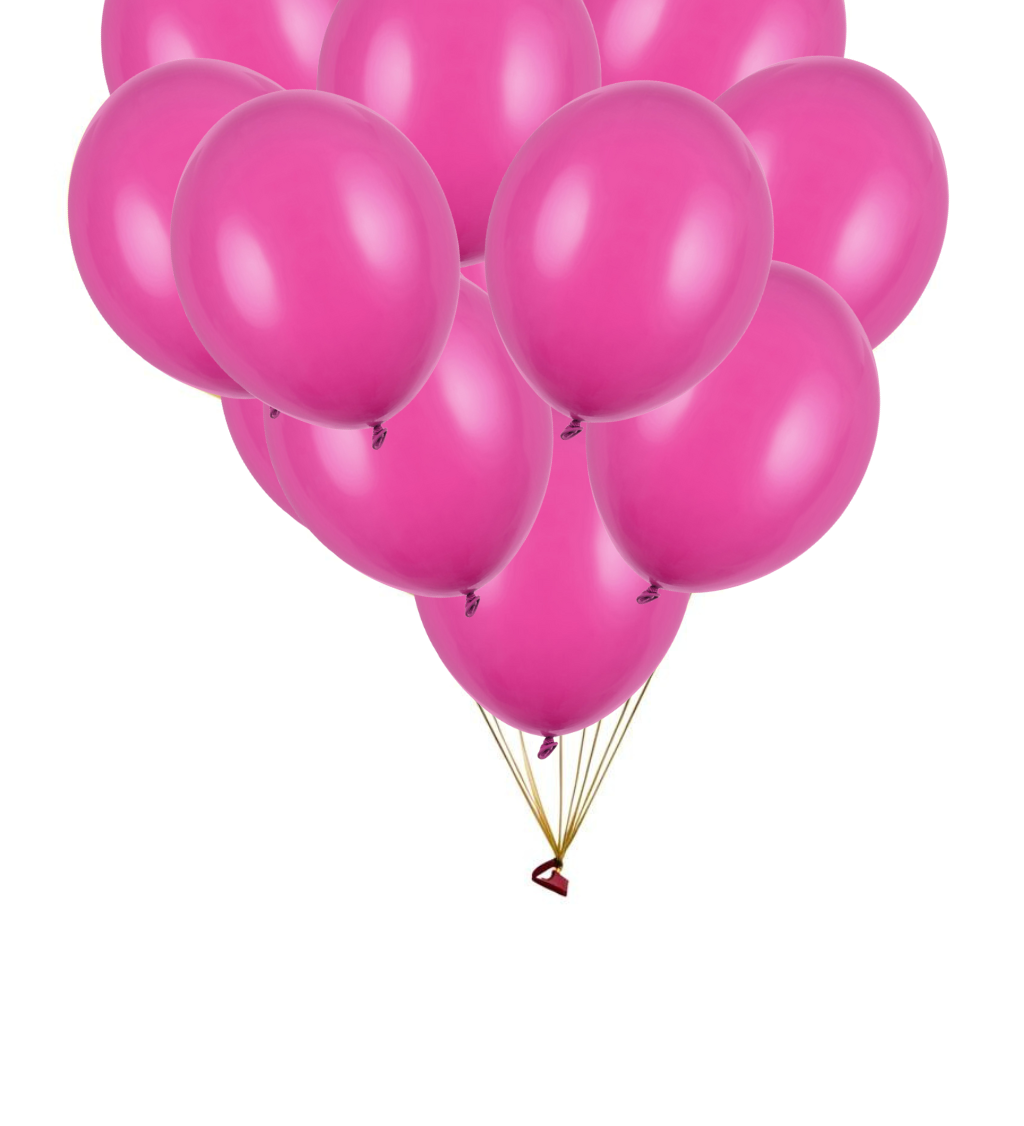 Latexové balónky strong pastelové růžové 30 cm 100 ks