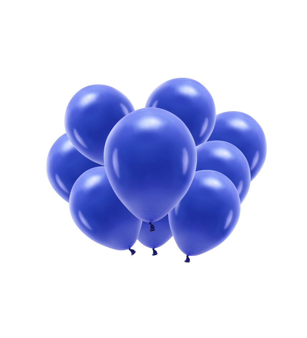 Latexové balónky eco pastelové modré 30 cm 10 ks