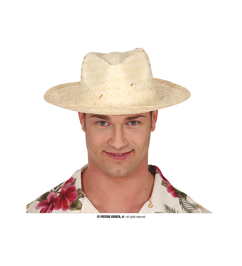 Slaměný letní klobouk