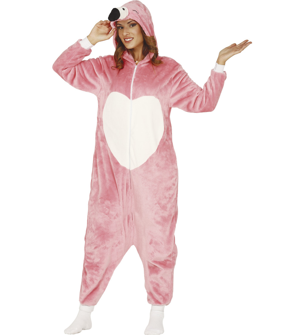 Dámský kostým Plameňák