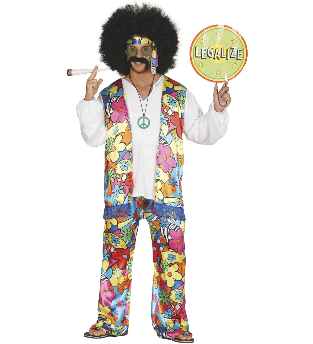 Pánský kostým Hippie