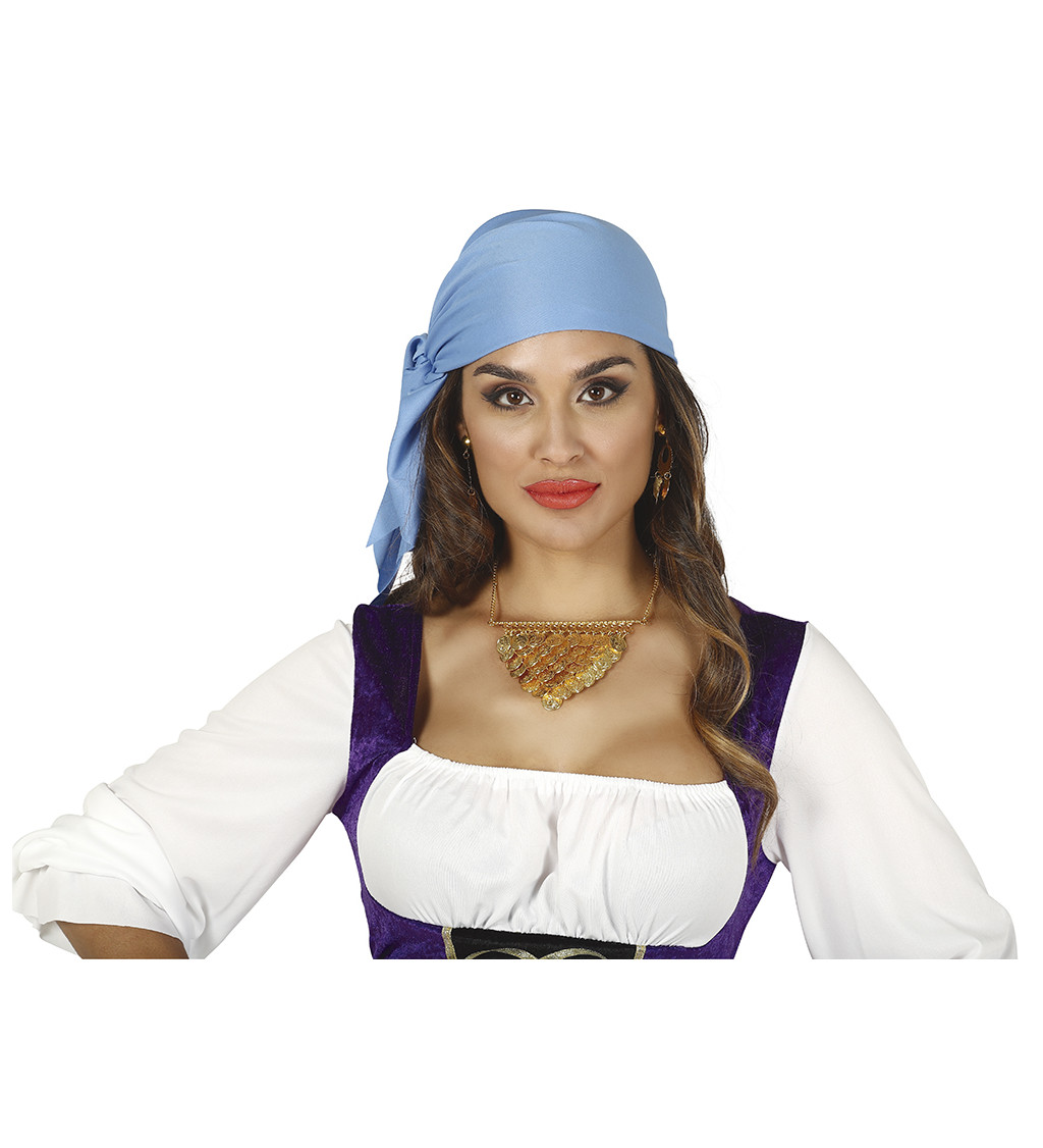 Náhrdelník s kovovými mincemi