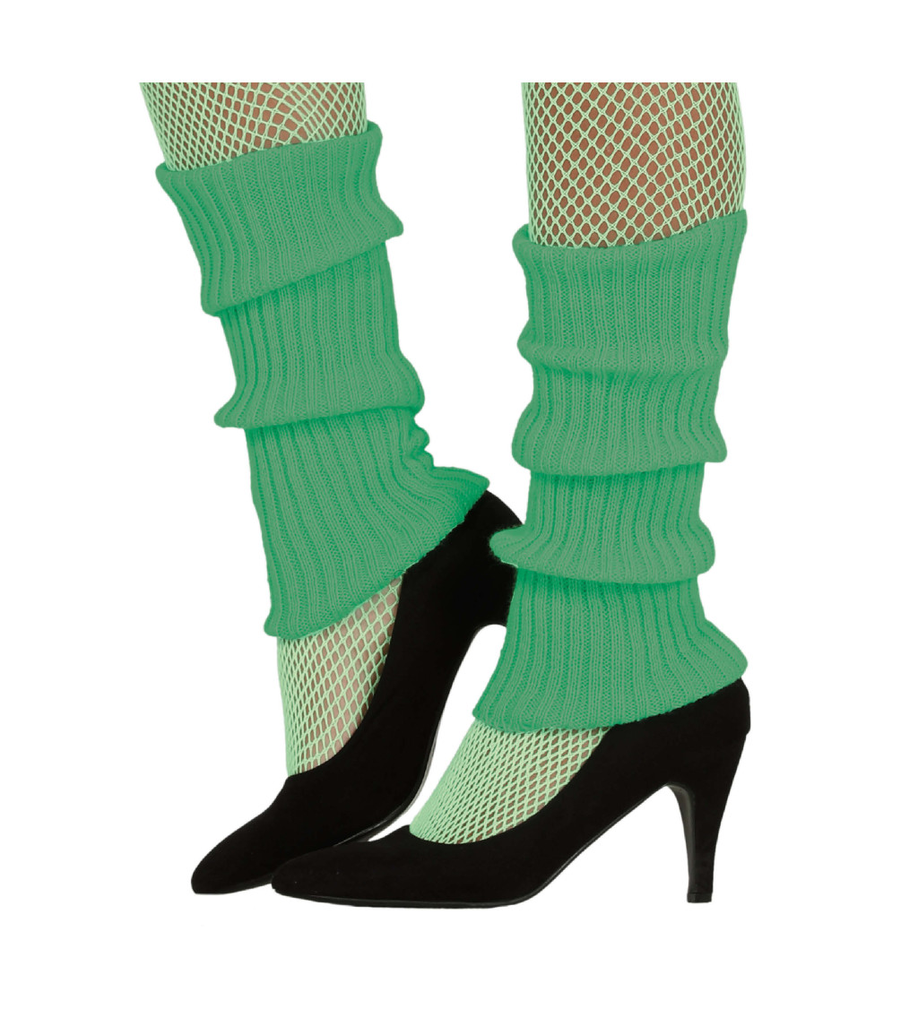 Retro návleky - zelené