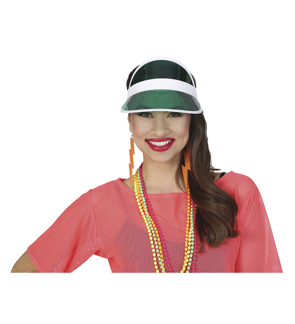 Retro kšilt - zelený