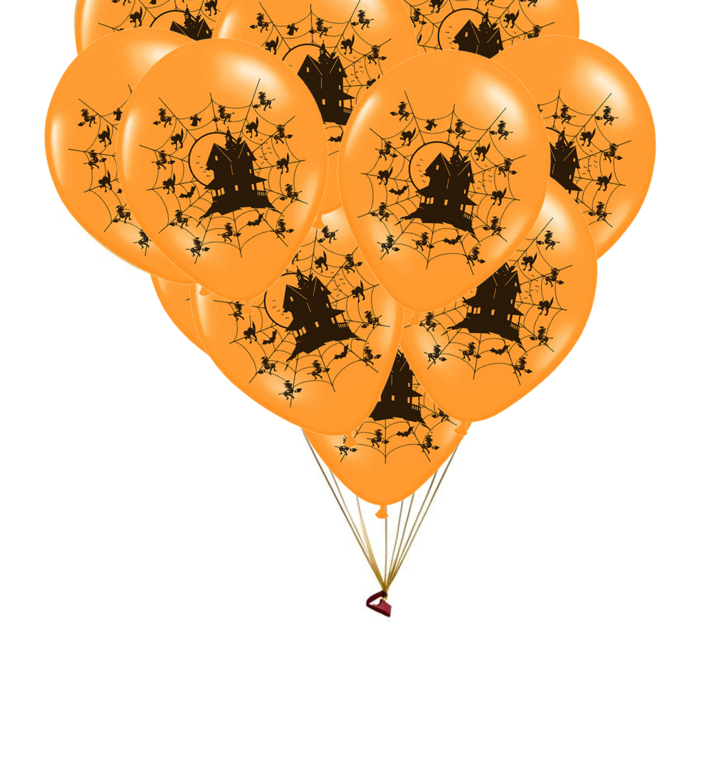 Latexové balónky strong pastelové čarodějnice 30 cm 50 ks