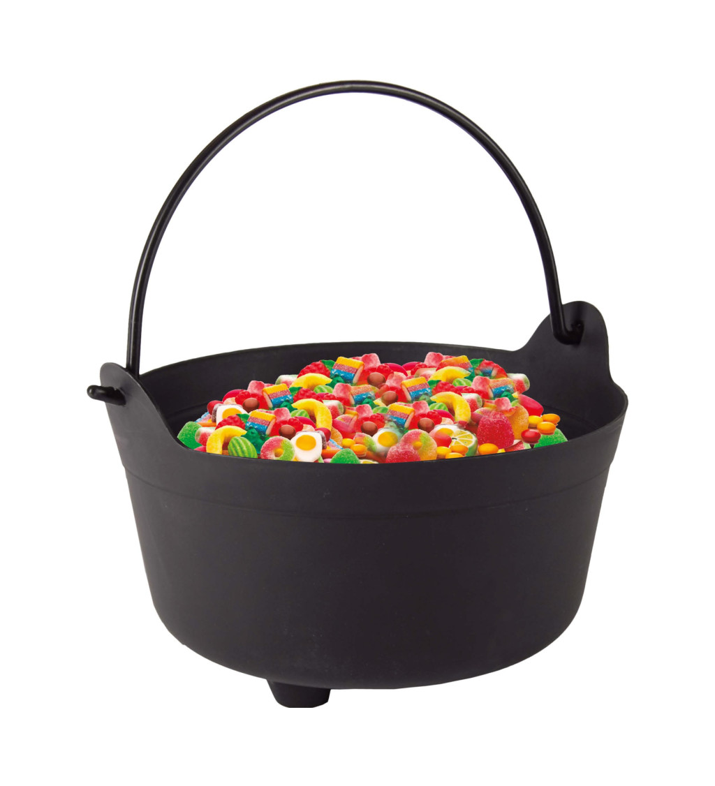 Černý kotlík 24 cm