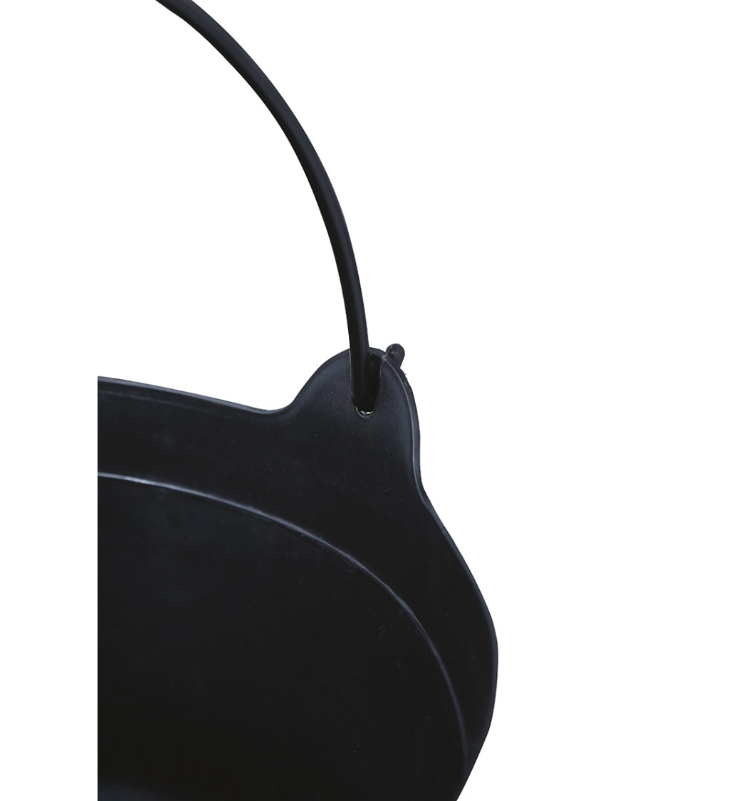 Černý kotlík 24 cm