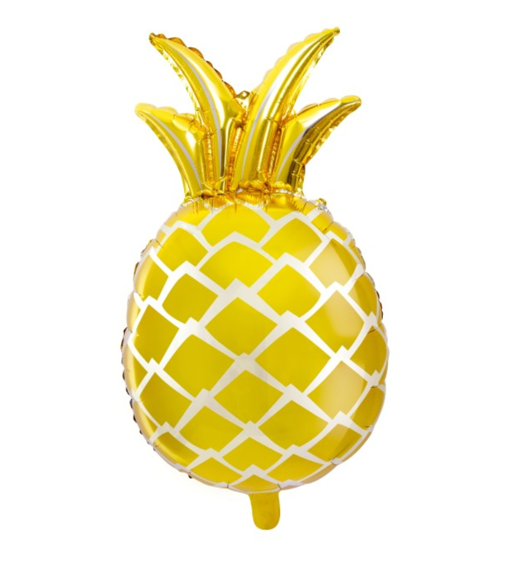 Fóliový balónek - Zlatý ananas