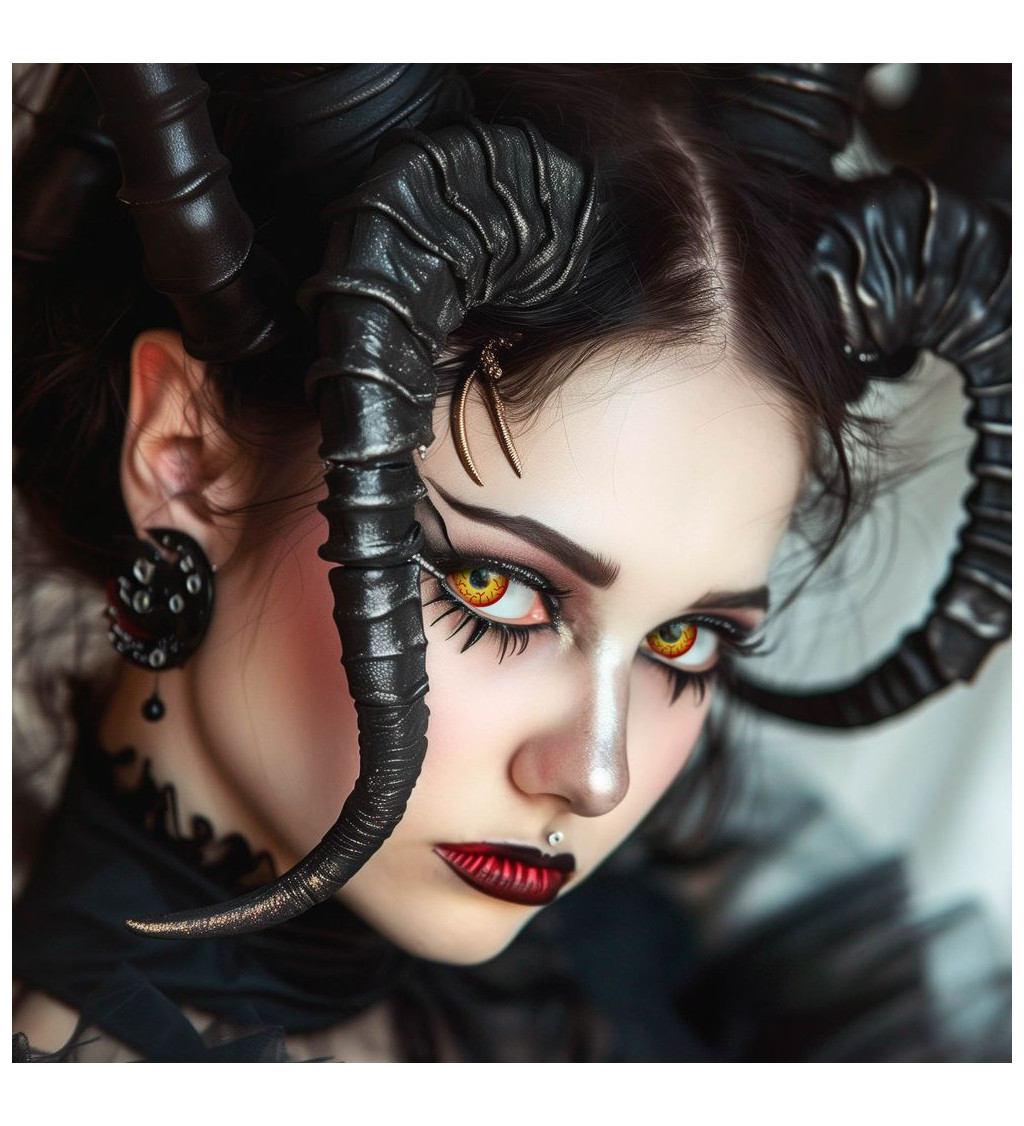 Kontaktní čočky jednodenní Hellfire