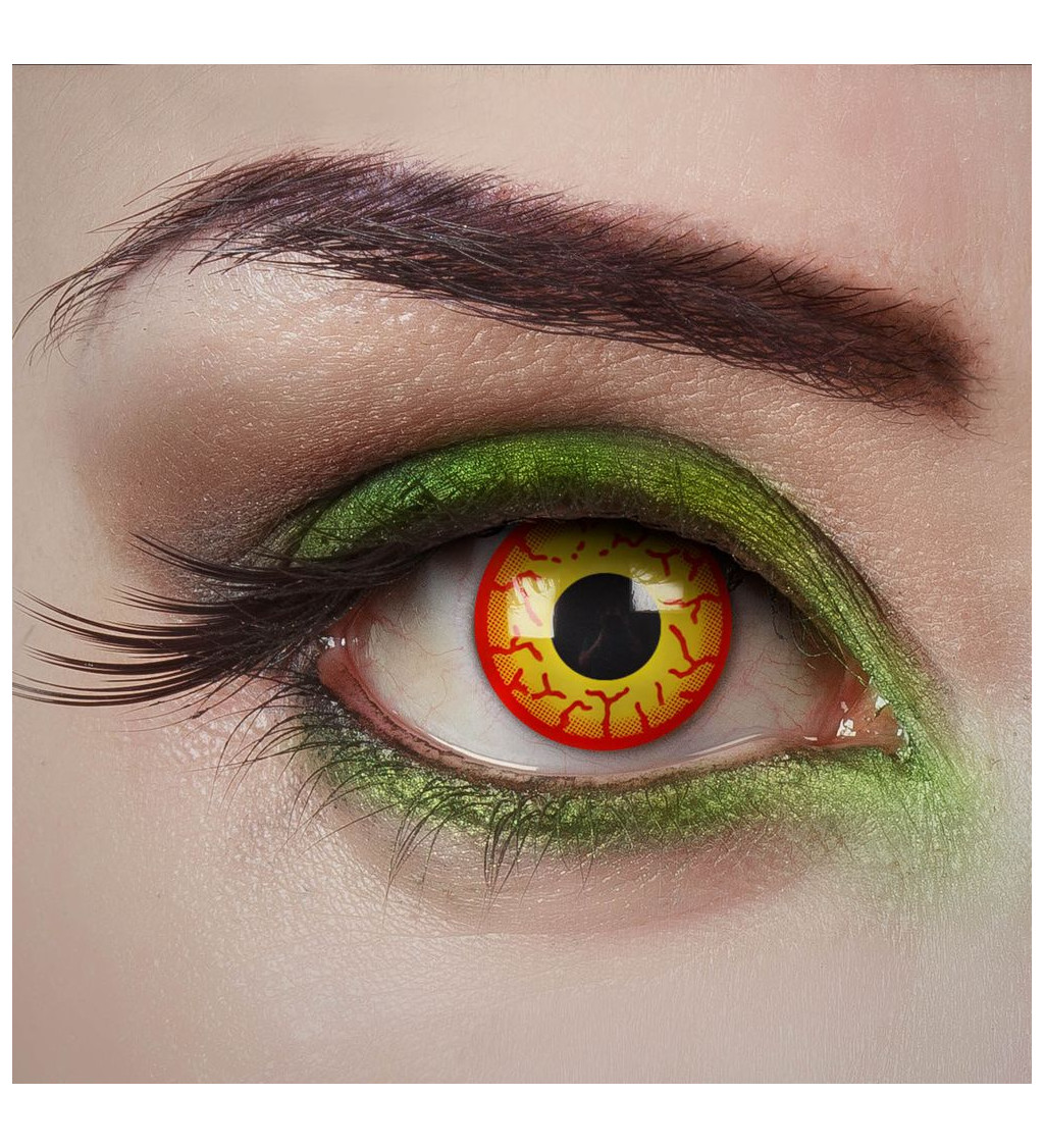 Kontaktní čočky jednodenní Hellfire