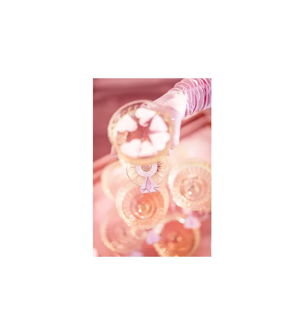 Srdíčka štítky na nápoje