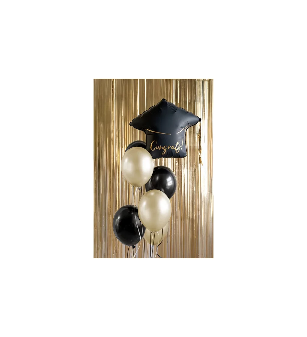 Fóliový balónek Congrats! 60 x 55 cm