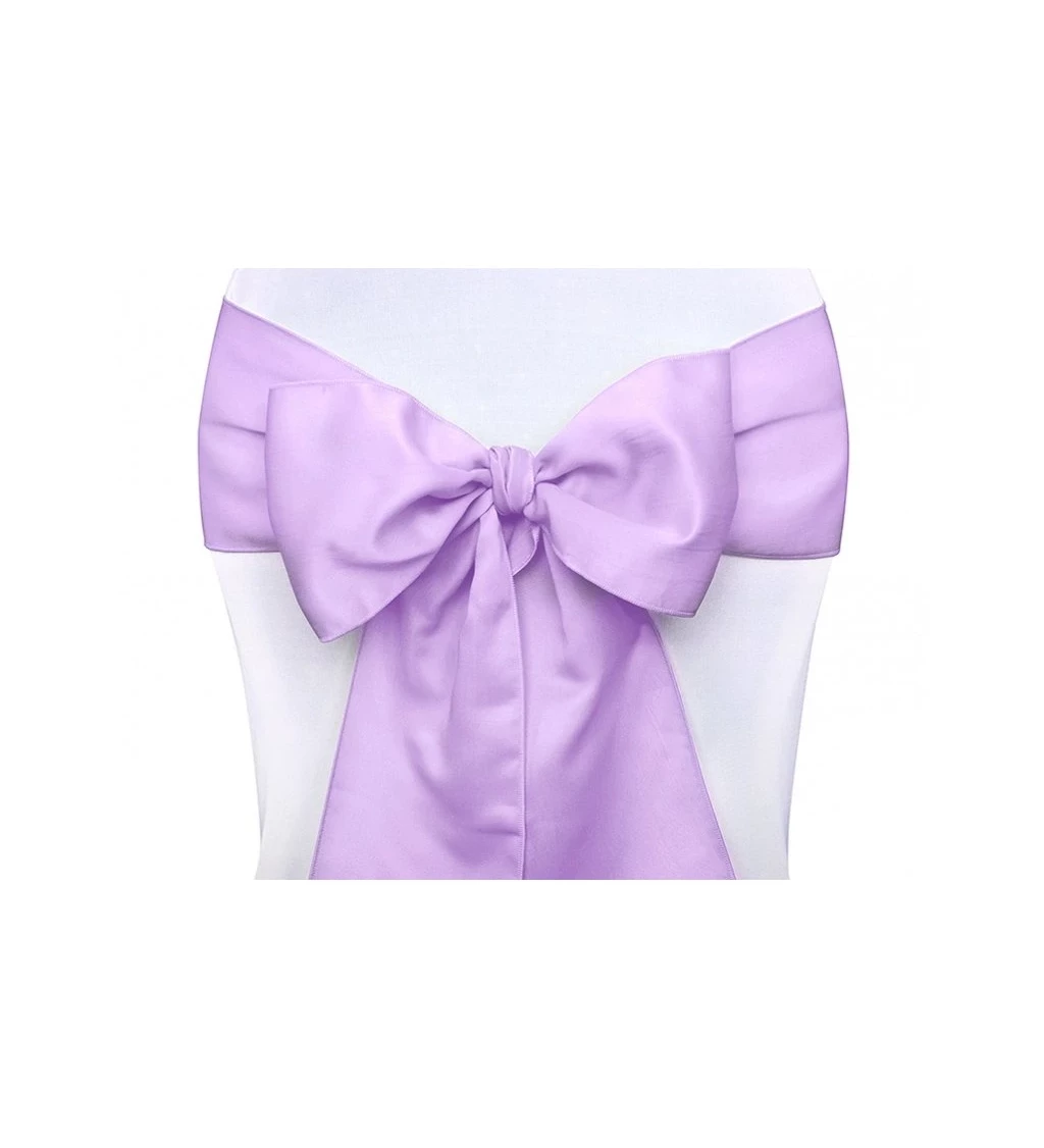 Mašle na židli - světle fialová